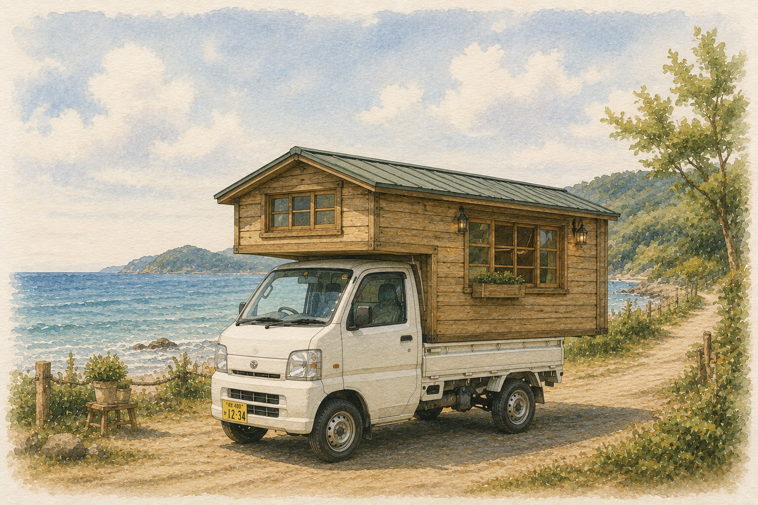 スバル 軽トラック＋シェル デフォルト