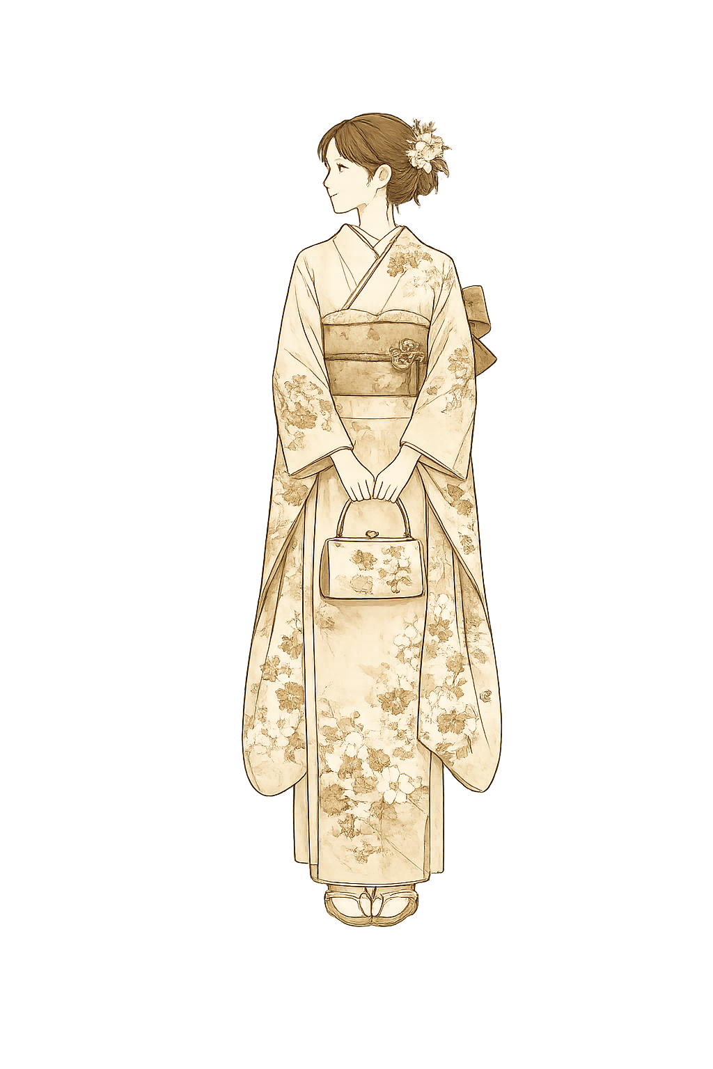成人式・卒業式のイメージイラスト